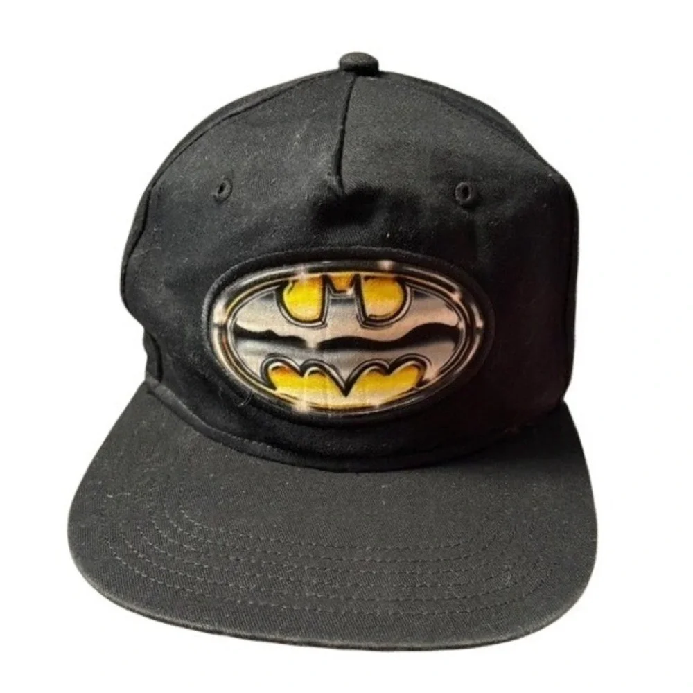 Batman Snapback Baseball Cap Embroidered Logo Streetwear OSFM Casual Hero